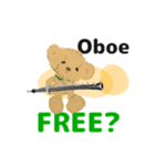 move orchestra oboe 2 English version（個別スタンプ：4）