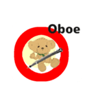 move orchestra oboe 2 English version（個別スタンプ：8）