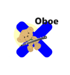 move orchestra oboe 2 English version（個別スタンプ：9）