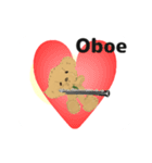 move orchestra oboe 2 English version（個別スタンプ：10）