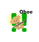 move orchestra oboe 2 English version（個別スタンプ：11）
