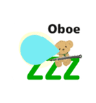 move orchestra oboe 2 English version（個別スタンプ：12）