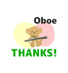 move orchestra oboe 2 English version（個別スタンプ：13）