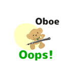 move orchestra oboe 2 English version（個別スタンプ：14）
