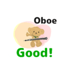 move orchestra oboe 2 English version（個別スタンプ：15）