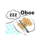move orchestra oboe 2 English version（個別スタンプ：18）