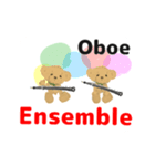 move orchestra oboe 2 English version（個別スタンプ：24）