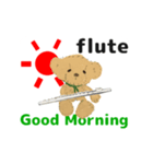 flute orchestra English version（個別スタンプ：3）