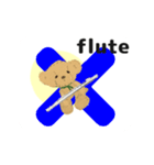 flute orchestra English version（個別スタンプ：9）