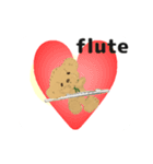 flute orchestra English version（個別スタンプ：10）