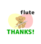 flute orchestra English version（個別スタンプ：13）