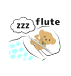 flute orchestra English version（個別スタンプ：18）