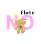 flute orchestra English version（個別スタンプ：19）