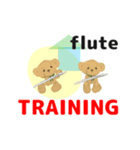 flute orchestra English version（個別スタンプ：23）