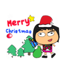 Sana 6..Merry Christmas.（個別スタンプ：12）