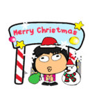 Sana 6..Merry Christmas.（個別スタンプ：16）