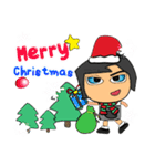 Sawa^...^！！Merry Christmas.（個別スタンプ：4）