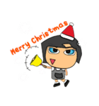 Sawa^...^！！Merry Christmas.（個別スタンプ：7）