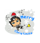 Sawa^...^！！Merry Christmas.（個別スタンプ：24）