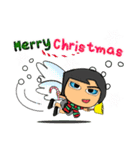Sawa^...^！！Merry Christmas.（個別スタンプ：34）