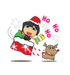 Sawa^...^！！Merry Christmas.（個別スタンプ：35）
