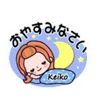 【Keiko専用❤】敬語コメント付きも有❤40個（個別スタンプ：40）