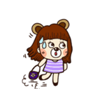 little beargirl（個別スタンプ：2）