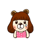 little beargirl（個別スタンプ：3）