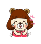 little beargirl（個別スタンプ：4）