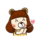 little beargirl（個別スタンプ：9）