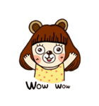 little beargirl（個別スタンプ：19）