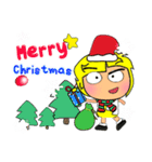 Tama^...^！！17Merry Christmas.（個別スタンプ：12）