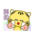 Cute striped cat. CAT50（個別スタンプ：24）