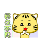 Cute striped cat. CAT51（個別スタンプ：18）