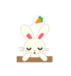 Usagi White Bunny（個別スタンプ：2）