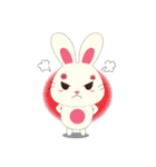 Usagi White Bunny（個別スタンプ：3）