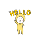 YELLOW MAN NOT ALONE（個別スタンプ：1）