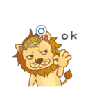 Honor the lion and his lucky friends（個別スタンプ：2）