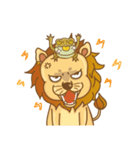 Honor the lion and his lucky friends（個別スタンプ：4）