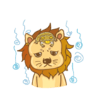 Honor the lion and his lucky friends（個別スタンプ：8）