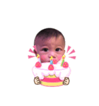 Baby Q face（個別スタンプ：1）