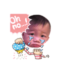 Baby Q face（個別スタンプ：9）