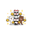 RuriPanda ＆ LilyPanda Animated 2（個別スタンプ：3）