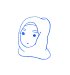 girls in HIJAB（個別スタンプ：9）