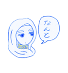 girls in HIJAB（個別スタンプ：27）