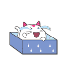 cute catty in box（個別スタンプ：5）