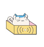 cute catty in box（個別スタンプ：31）