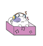 cute catty in box（個別スタンプ：37）