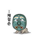 Korean masks（個別スタンプ：19）