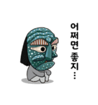 Korean masks（個別スタンプ：22）